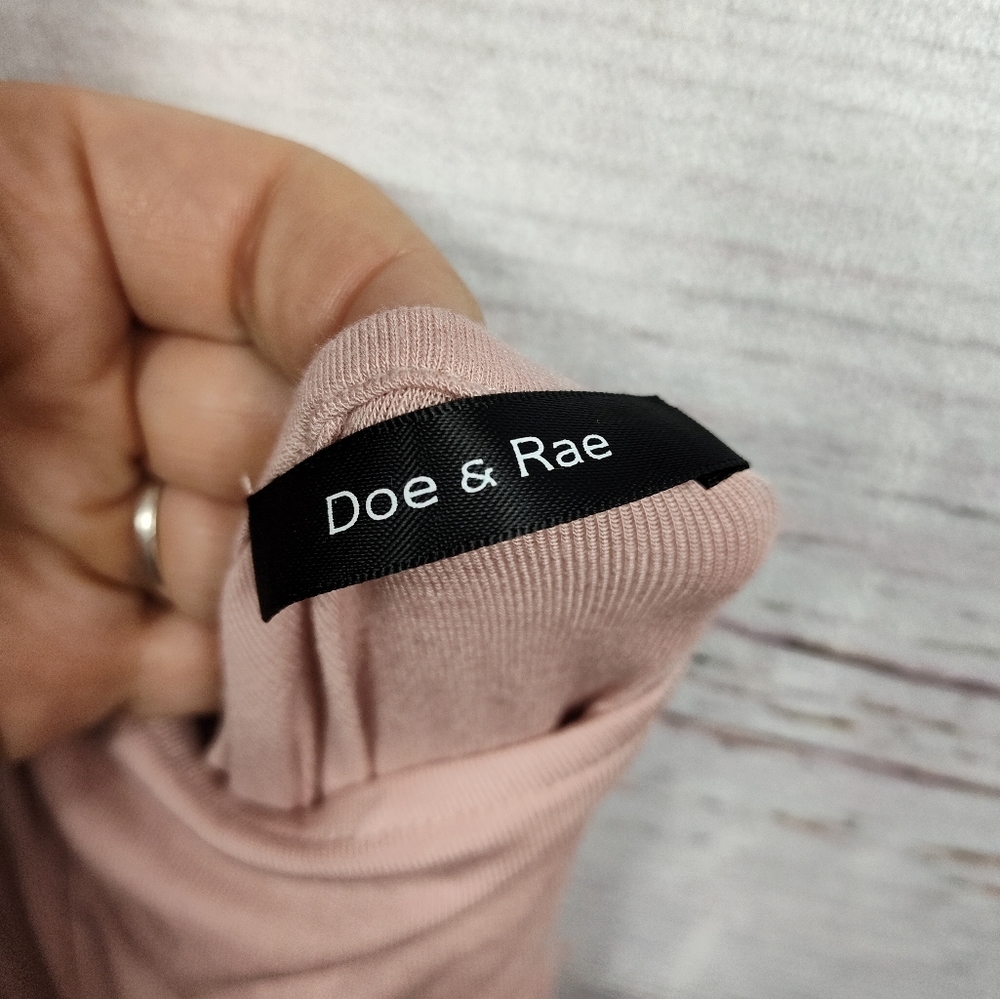 Doe & Rae Ruffle Hem Halter Dress - Picture 7 of 8
